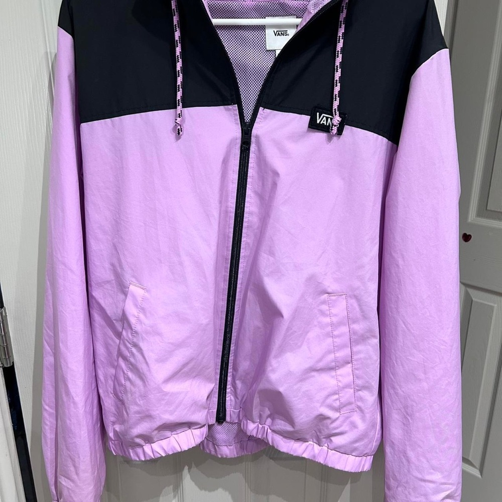 Vans Women's Purple and Black Jacket